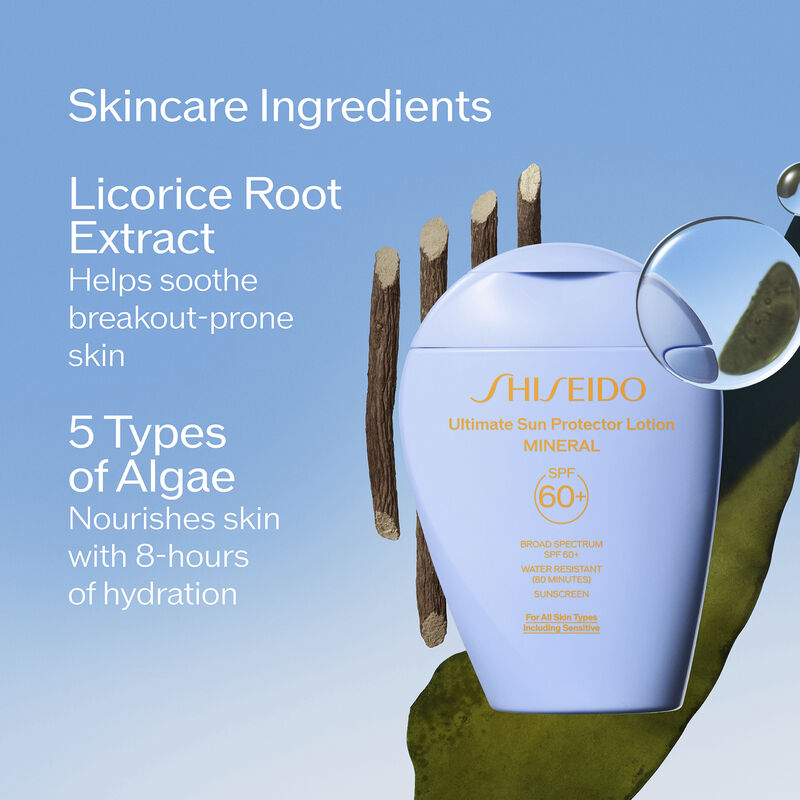 Sun Protector Lotion Mineral SPF 60+，