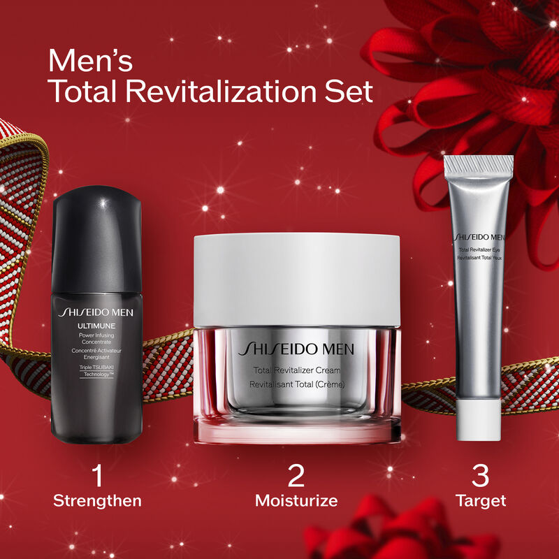 Shiseido Men Total Revitalization Set (valor de -$114,